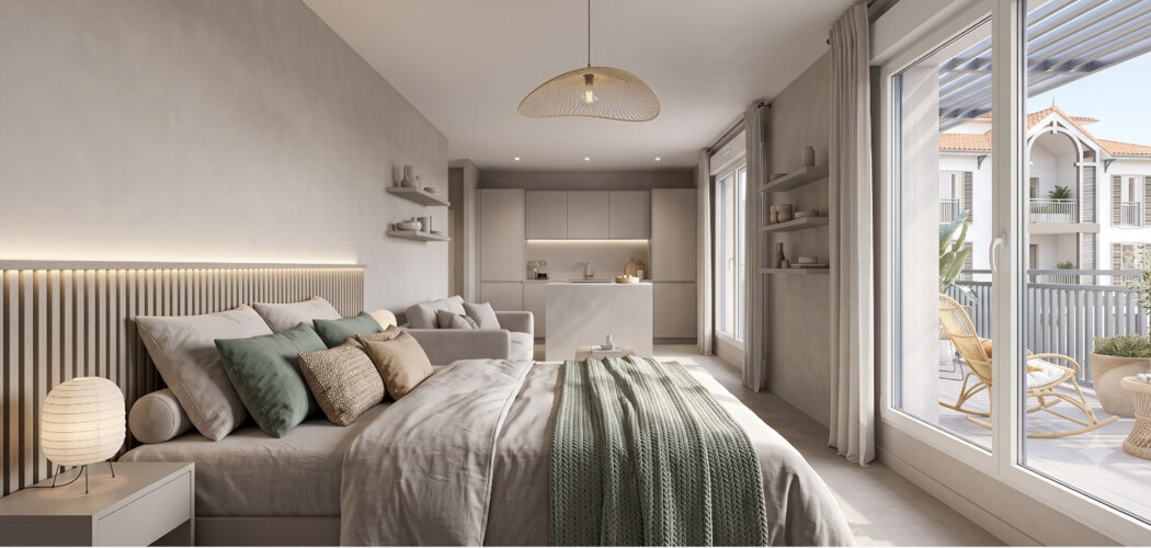 Programme immobilier neuf 25 DEGRÉS - Andernos-les-Bains : Appartements T2–T4 avec terrasses, parking sécurisé et proximité centre-ville (33510) - Référence : 14777