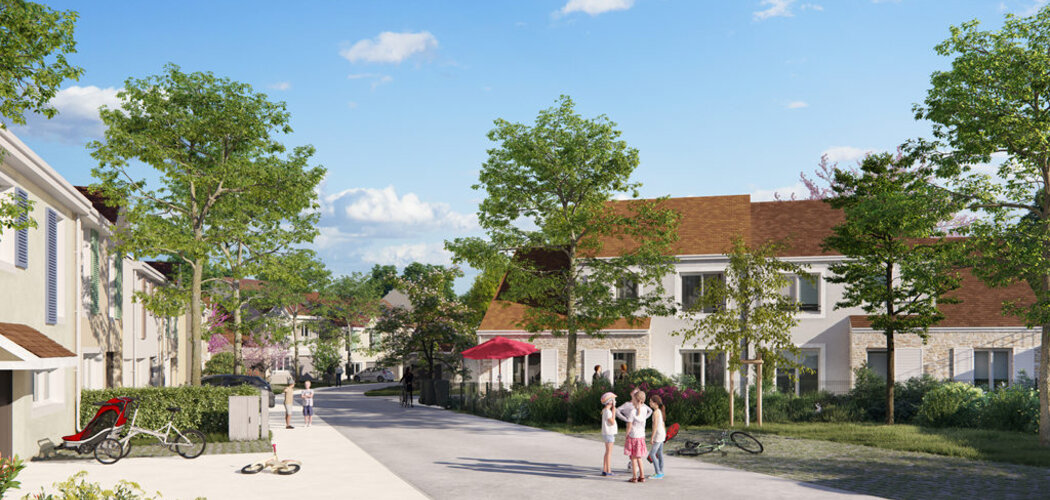 Programme immobilier neuf LE CLOS DU BOIS 1 et 2 - Andilly : Appartements T2–T3 et maisons T4–T5 avec jardins privatifs, parking et proximité forêt (95580) - Référence : 14594