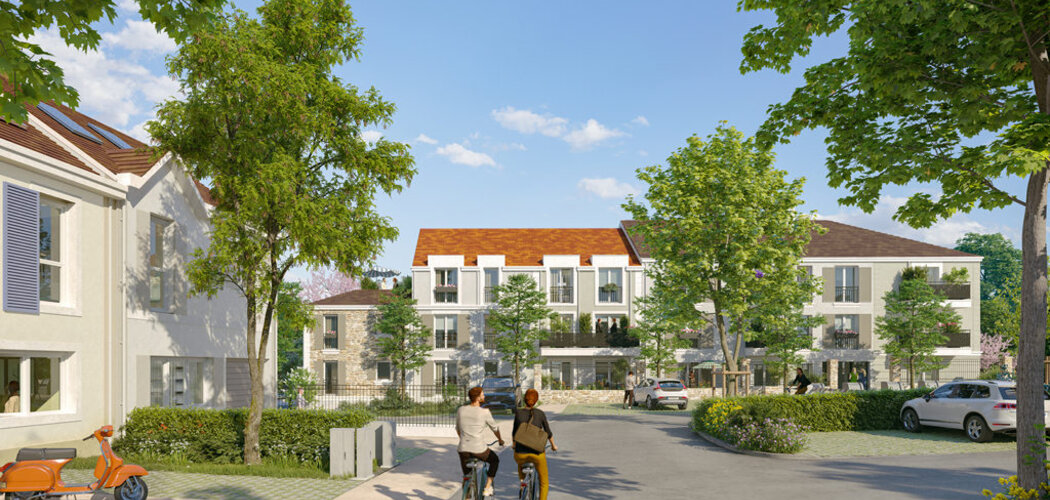 Programme immobilier neuf LE CLOS DU BOIS 1 et 2 - Andilly : Appartements T2–T3 et maisons T4–T5 avec jardins privatifs, parking et proximité forêt (95580) - Référence : 14594