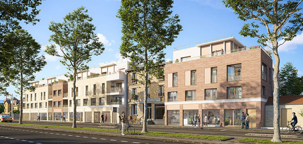 Programme immobilier neuf Beloria - Andrésy à 8 min gare Maurecourt résidence moderne proche centre (78570) - Référence : 17161