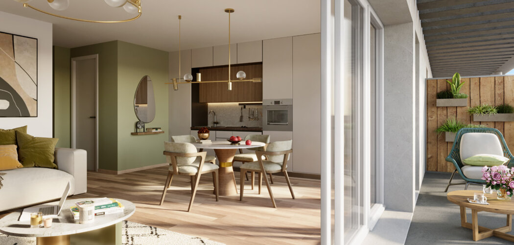 Programme immobilier neuf Les Cèdres - Angers : 67 appartements neufs du studio au 5 pièces proche bus 10 et futur tram (49000) - Référence : 17037