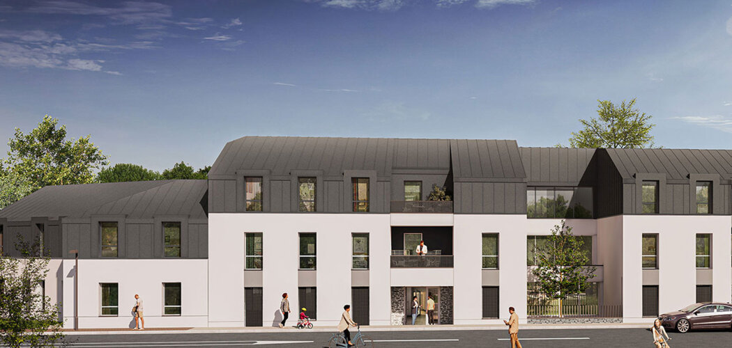 Programme immobilier neuf SILVER 50 - Angers : appartements et maisons neufs du studio au T5 à 100 m des commerces et du bus Picasso (49000) - Référence : 15620
