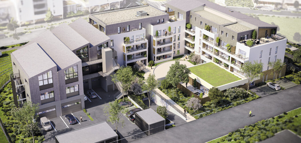 Programme immobilier neuf BoTerra - Angers : appartements neufs du studio au 4 pièces au pied du tram (49000) - Référence : 10051