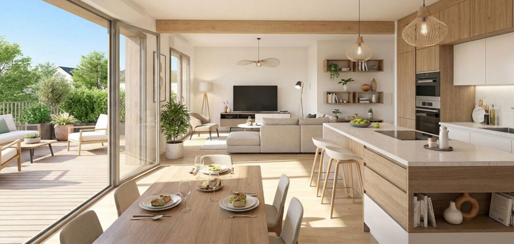 Programme immobilier neuf LES LONGERES D'ORGEMONT - Angers appartements neufs proches du Château d’Orgemont et des transports (49000) - Référence : 15634