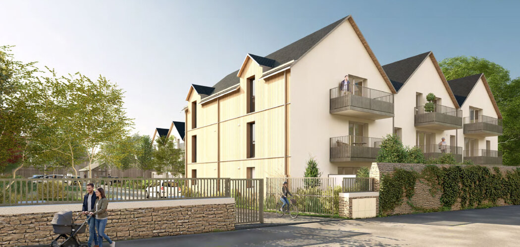 Programme immobilier neuf LES LONGERES D'ORGEMONT - Angers appartements neufs proches du Château d’Orgemont et des transports (49000) - Référence : 15634