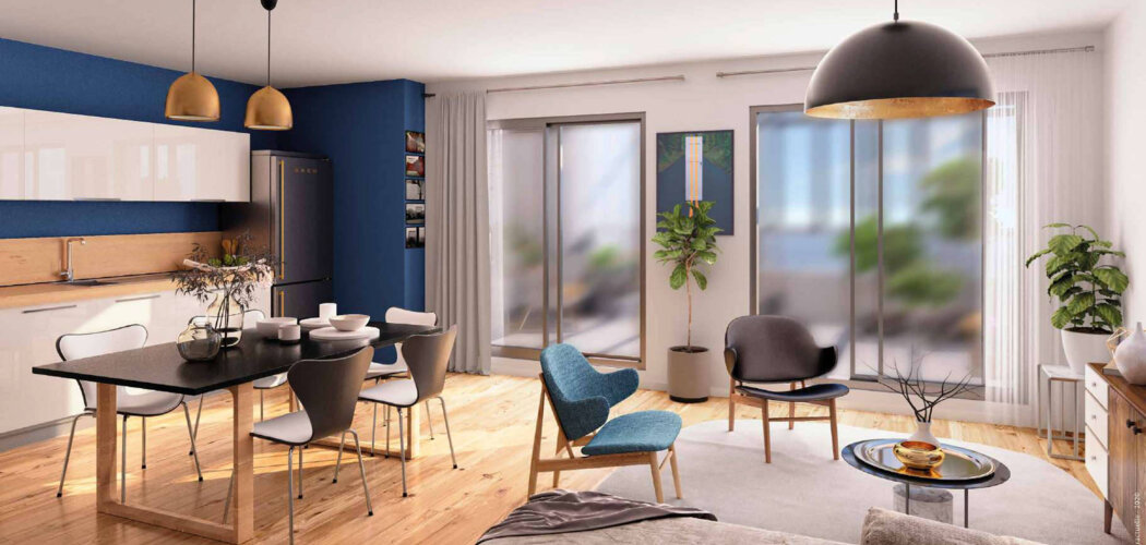 Programme immobilier neuf Patton is the new green - Angers : Appartements studio–T4 avec terrasses, salle de bain équipée et proximité Lac de Maine dans l’éco-quartier Patton (49000) - Référence : 14493