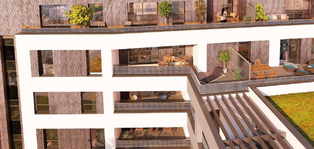 Programme immobilier neuf Patton is the new green - Angers : Appartements studio–T4 avec terrasses, salle de bain équipée et proximité Lac de Maine dans l’éco-quartier Patton (49000) - Référence : 14493