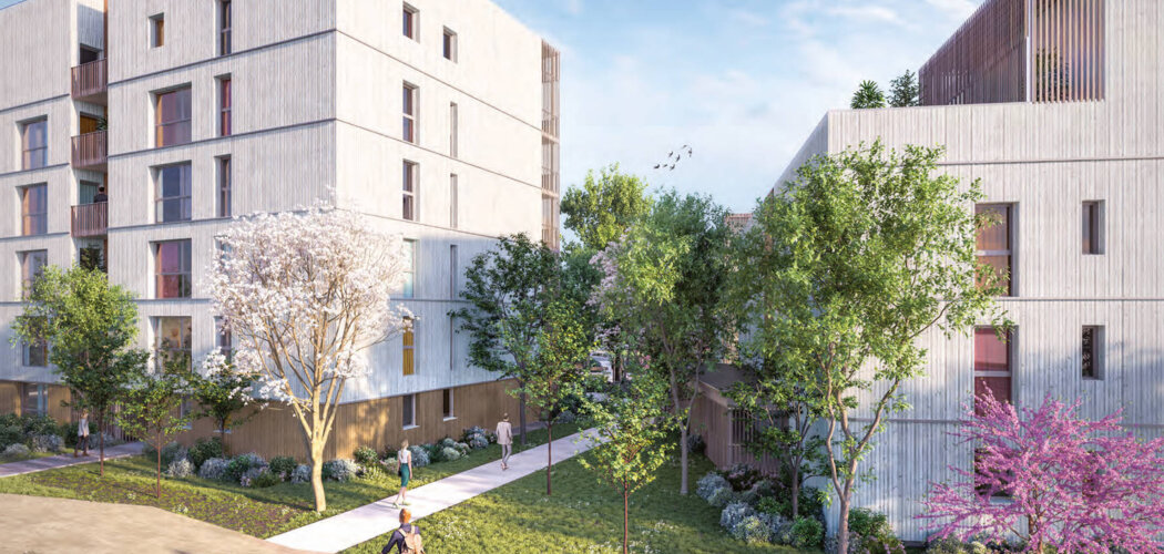 Programme immobilier neuf Ilot Alto - Angers : Appartements studio–T5 avec terrasses, jardin potager et proximité tramway et CHU dans le quartier Saint-Aubin (49000) - Référence : 14457