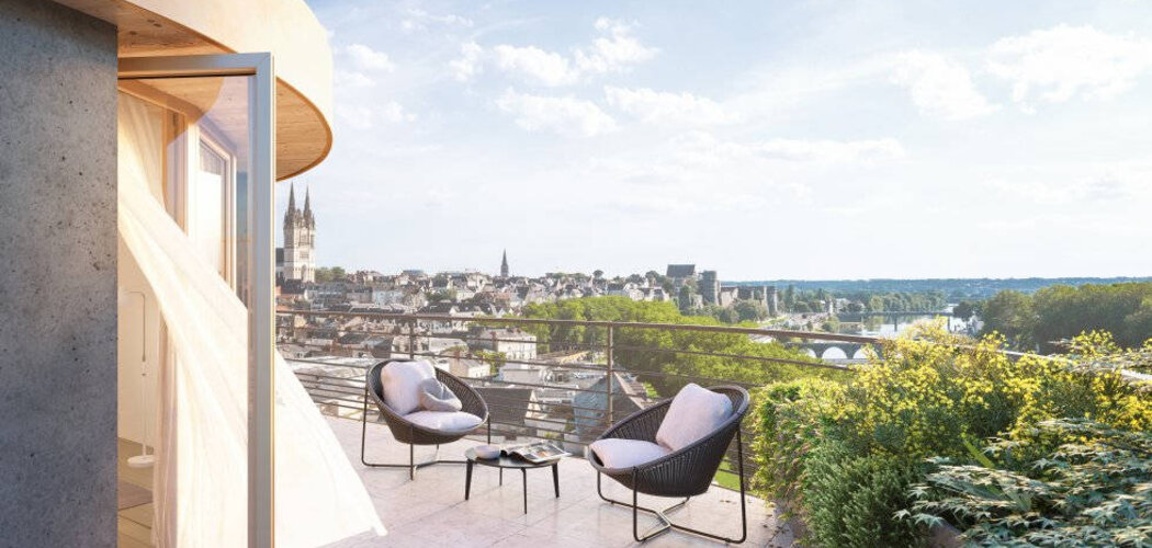 Programme immobilier neuf ARBORESCENCE - Angers : Appartements T1–T5 avec balcons, terrasses et rooftop en hypercentre avec vue sur la Maine (49000) - Référence : 16919