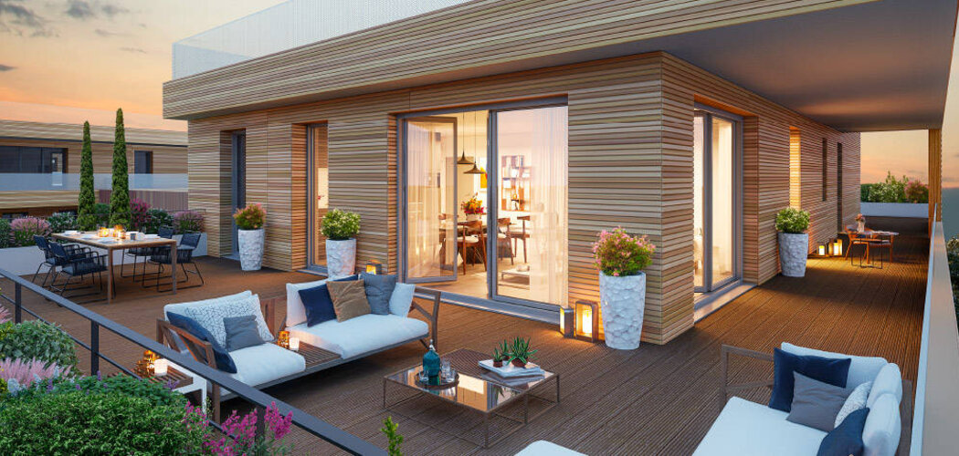 Programme immobilier neuf So'A - Angers : Appartements T2–T4 et maisons T4–T5 avec jardins, terrasses et espaces verts dans le quartier Saint Serge (49000) - Référence : 14235