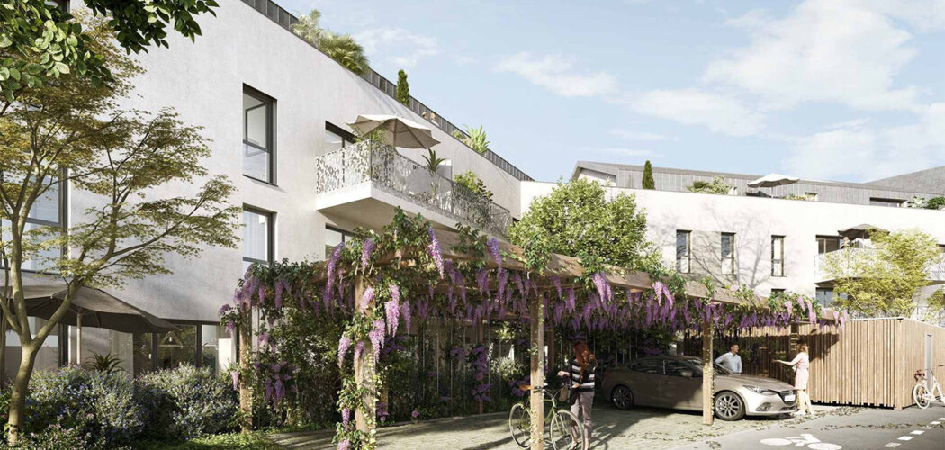Programme immobilier neuf LES TERRASSES DE LA MADELEINE - Angers au cœur du quartier Madeleine-Justices (49000) - Référence : 13181