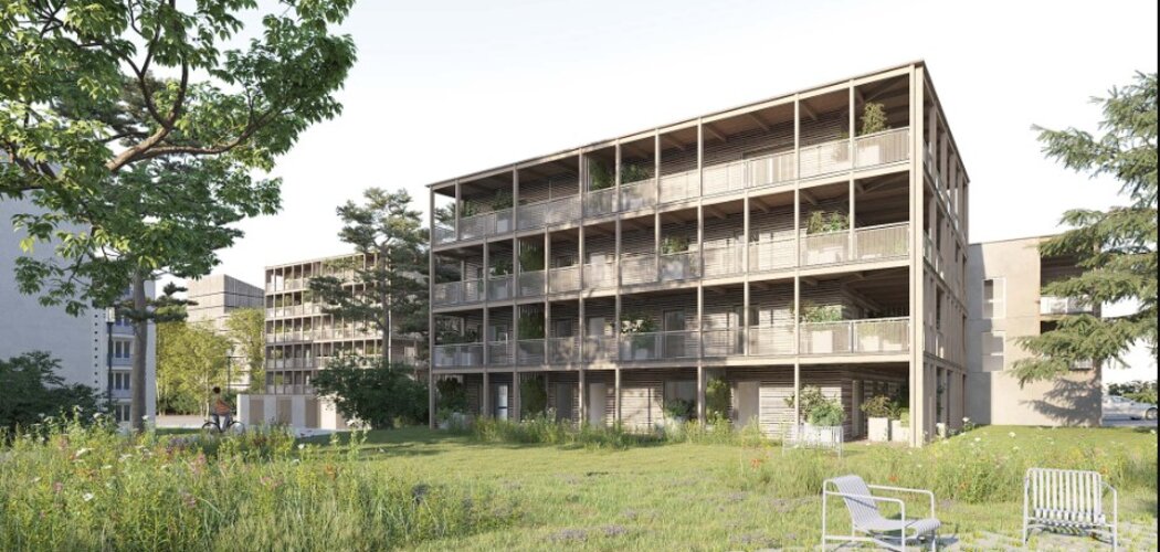Programme immobilier neuf ENJOY- Accession abordable - Angers Belle-Beille : 51 appartements neufs 2 à 4 pièces proches des tramways B et C (49000) - Référence : 15622