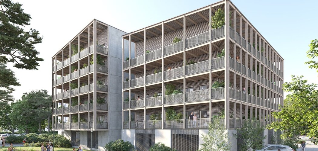 Programme immobilier neuf ENJOY-Libre - Angers Belle-Beille : 51 appartements neufs proches des tramways B et C (49000) - Référence : 15623
