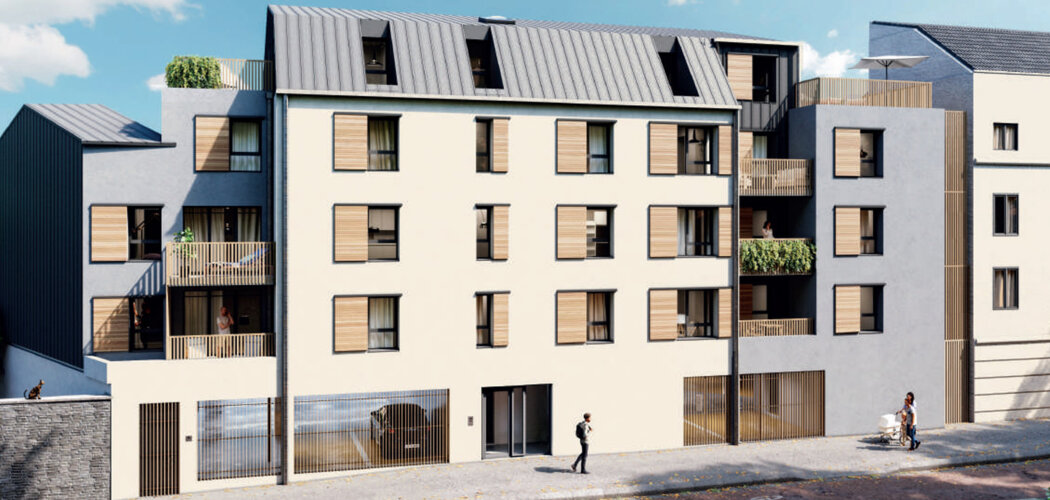 Programme immobilier neuf Trapèze - Angers la Doutre cadre de vie recherché entre Maine et parcs (49000) - Référence : 14157