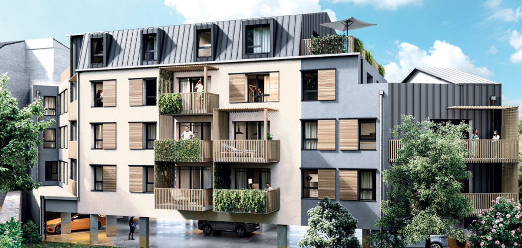 Programme immobilier neuf Trapèze - Angers la Doutre cadre de vie recherché entre Maine et parcs (49000) - Référence : 14157