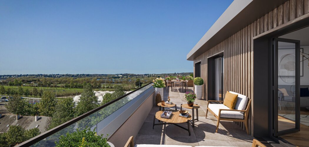 Programme immobilier neuf Panorama - Angers : logements neufs du 2 au 5 pièces en quartier Lafayette (49000) - Référence : 14932
