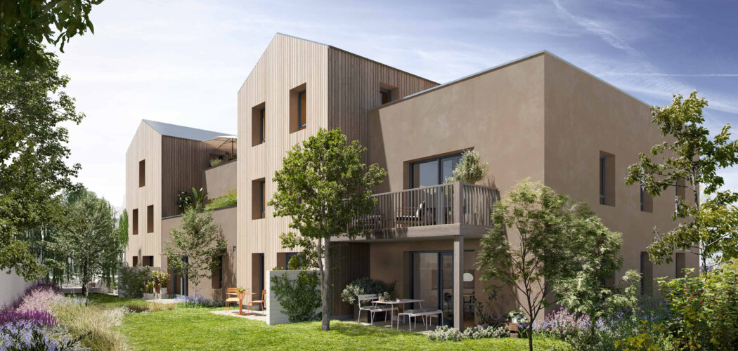 Programme immobilier neuf Conversations - Angers : maisons et appartements neufs du 2 au 5 pièces proche du tramway (49000) - Référence : 15368