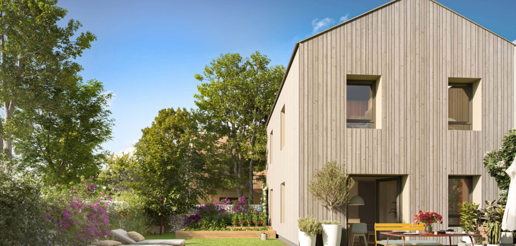 Programme immobilier neuf Conversations - Angers : maisons et appartements neufs du 2 au 5 pièces proche du tramway (49000) - Référence : 15368