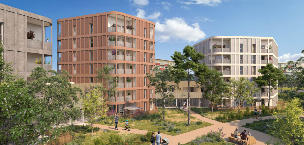 Programme immobilier neuf Les Jardins d'Amytis - Angers proche des quartiers Deux-Croix et Banchais (49000) - Référence : 18255