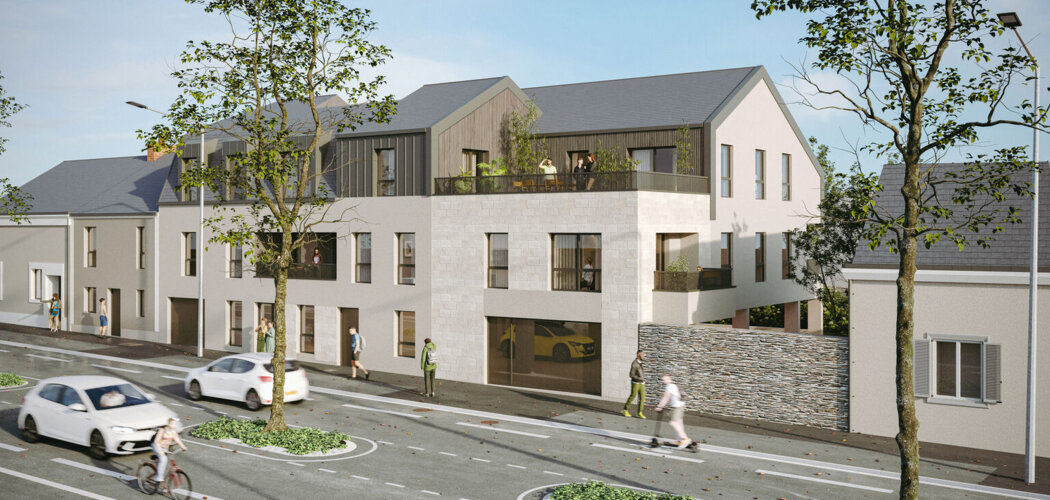 Programme immobilier neuf 30 M - Angers résidence intimiste à la lisière du quartier de la Doutre (49000) - Référence : 18256