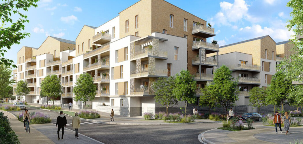 Programme immobilier neuf EPURE - QUARTIER MONTAIGNE - Angers résidence neuve proche tramway ligne B (49000) - Référence : 16806