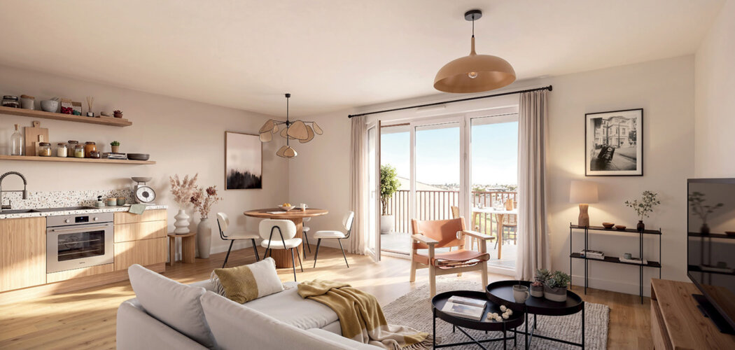 Programme immobilier neuf JARDIN NOZAY - Angers une adresse privilégiée au cœur de Monplaisir (49000) - Référence : 17515