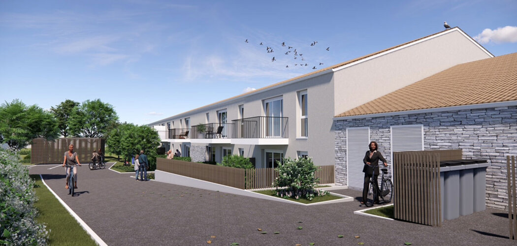 Programme immobilier neuf Mona Nova Angles - Angles résidence seniors à 10 minutes des plages (85750) - Référence : 18207