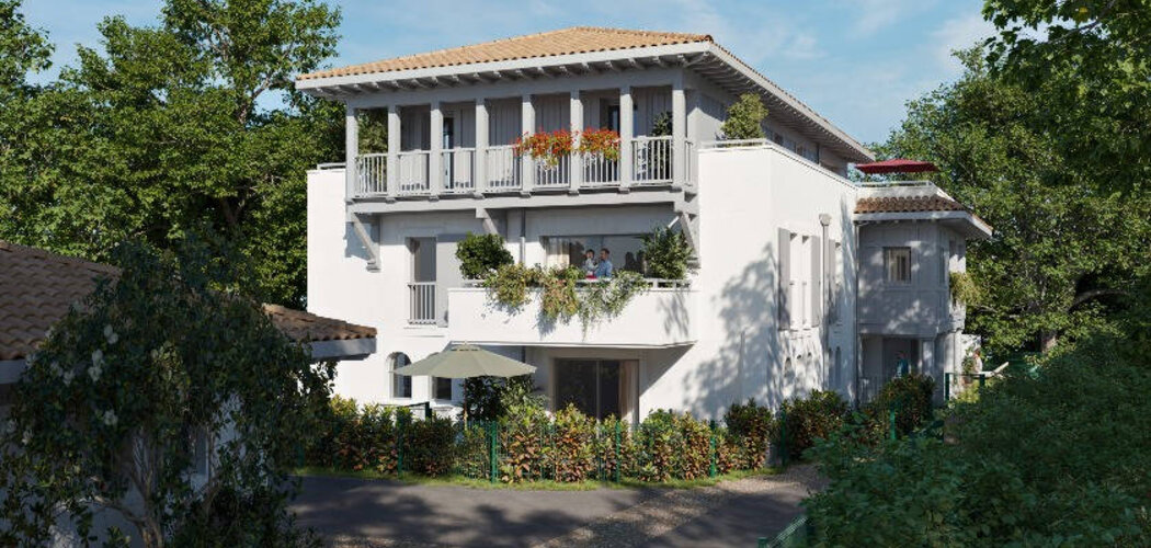 Programme immobilier neuf ECRIN DU MOURA - Anglet entre parcs urbains et océan (64600) - Référence : 16954