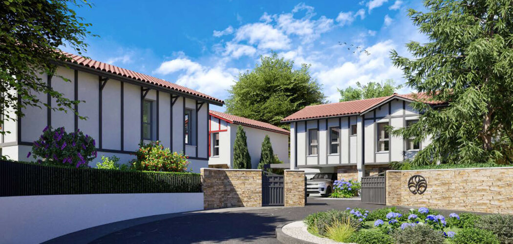 Programme immobilier neuf Clos Belharra - Anglet Les 5 Cantons à 5 minutes des plages (64600) - Référence : 16996