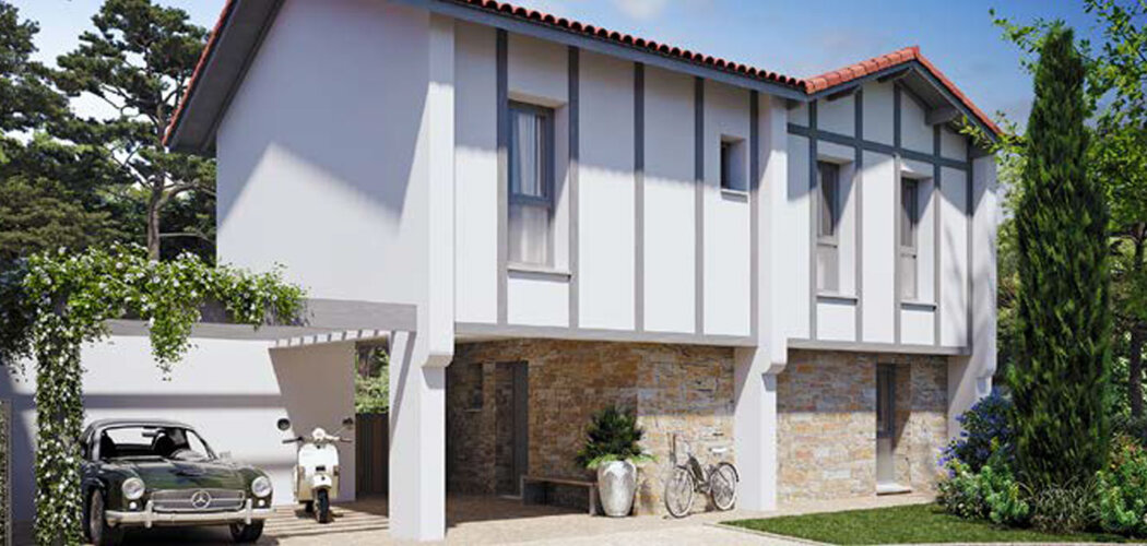Programme immobilier neuf Clos Belharra - Anglet Les 5 Cantons à 5 minutes des plages (64600) - Référence : 16996