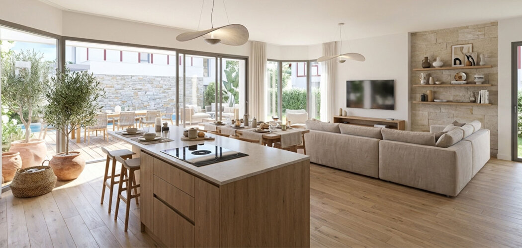 Programme immobilier neuf Clos Belharra - Anglet Les 5 Cantons à 5 minutes des plages (64600) - Référence : 16996