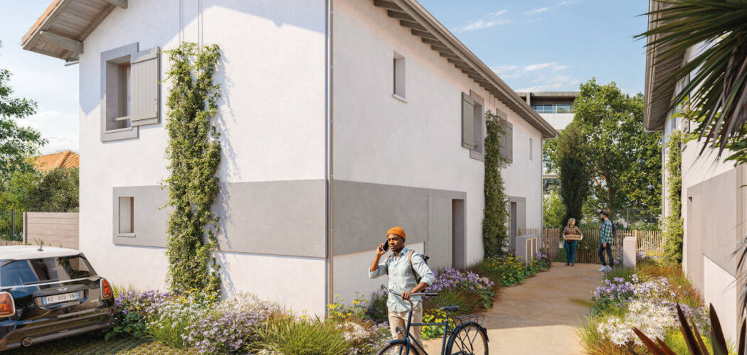 Programme immobilier neuf LE CLOS DE L'ETANG - Anglet maisons neuves proche plage Miramar (64600) - Référence : 15886