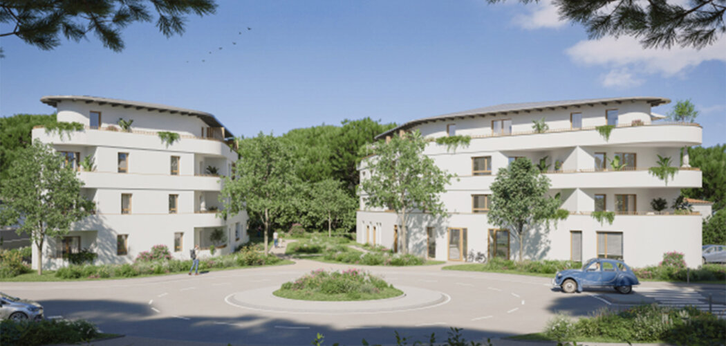 Programme immobilier neuf Les Pins Blancs - Anglet près des commodités (64600) - Référence : 12965