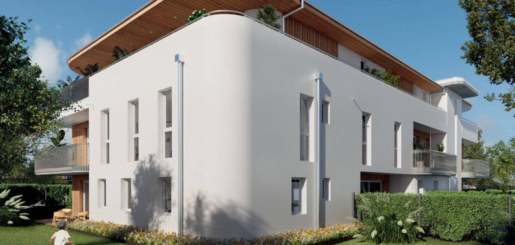 Programme immobilier neuf LES BALCONS D'EBERRENA - Anglet proche de la forêt du Pignada (64600) - Référence : 11024