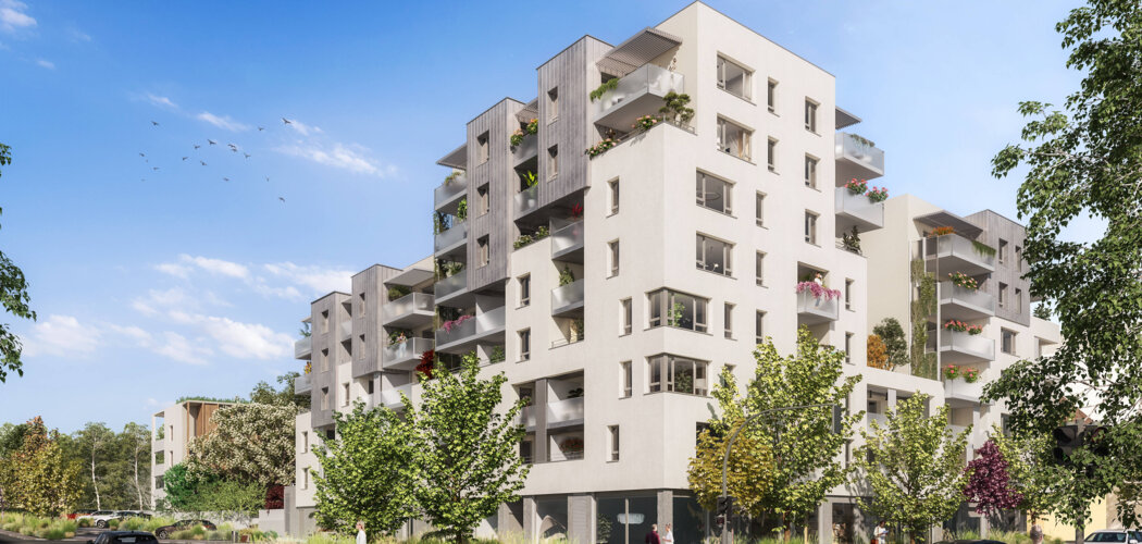 Programme immobilier neuf PASSAGE DE FLORE / Annecy -  Annecy : appartements neufs du 2 au 5 pièces proche du centre-ville (74000) - Référence : 15436