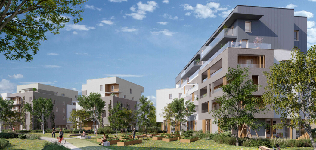 Programme immobilier neuf L'EVEIL - VESNA - Annecy-le-Vieux : 45 appartements neufs T2–T5 dans un parc verdoyant (74000) - Référence : 15790