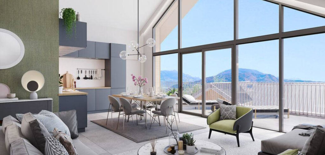 Programme immobilier neuf Azur - Annecy-le-Vieux hameau résidentiel à proximité du lac (74000) - Référence : 16952