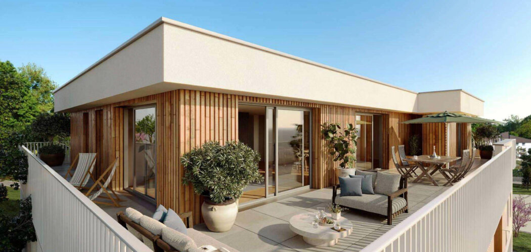 Programme immobilier neuf Les Camarines - Annecy quartier verdoyant à 10 min de la gare (74000) - Référence : 16143