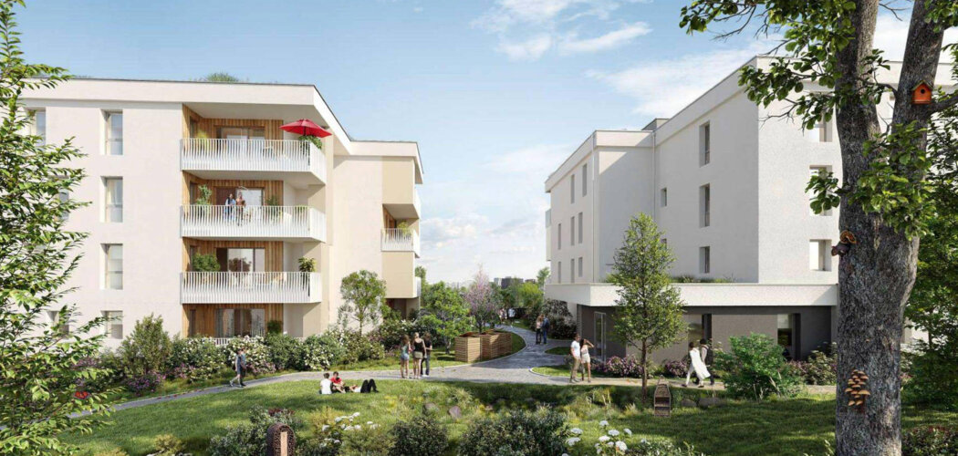 Programme immobilier neuf Les Camarines - Annecy quartier verdoyant à 10 min de la gare (74000) - Référence : 16143