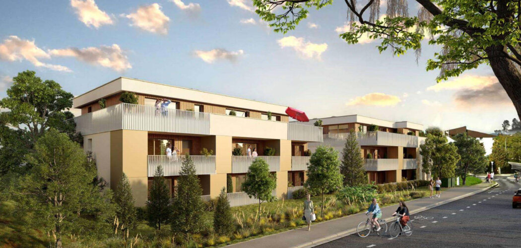 Programme immobilier neuf Les Camarines - Annecy quartier verdoyant à 10 min de la gare (74000) - Référence : 16143