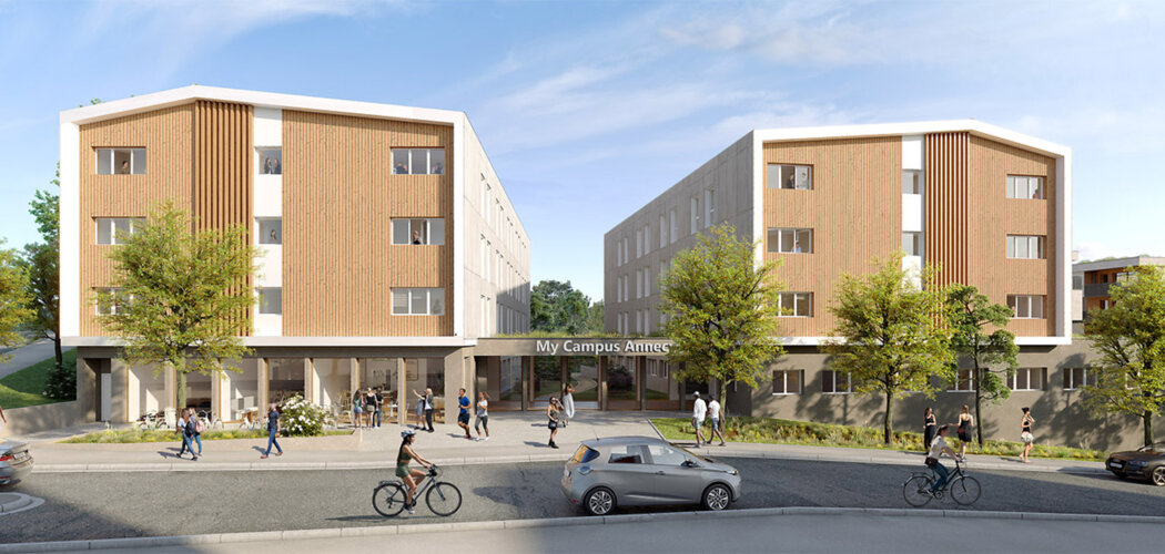 Programme immobilier neuf MY CAMPUS ANNECY - Annecy résidence étudiante entre lac et montagnes (74000) - Référence : 16153