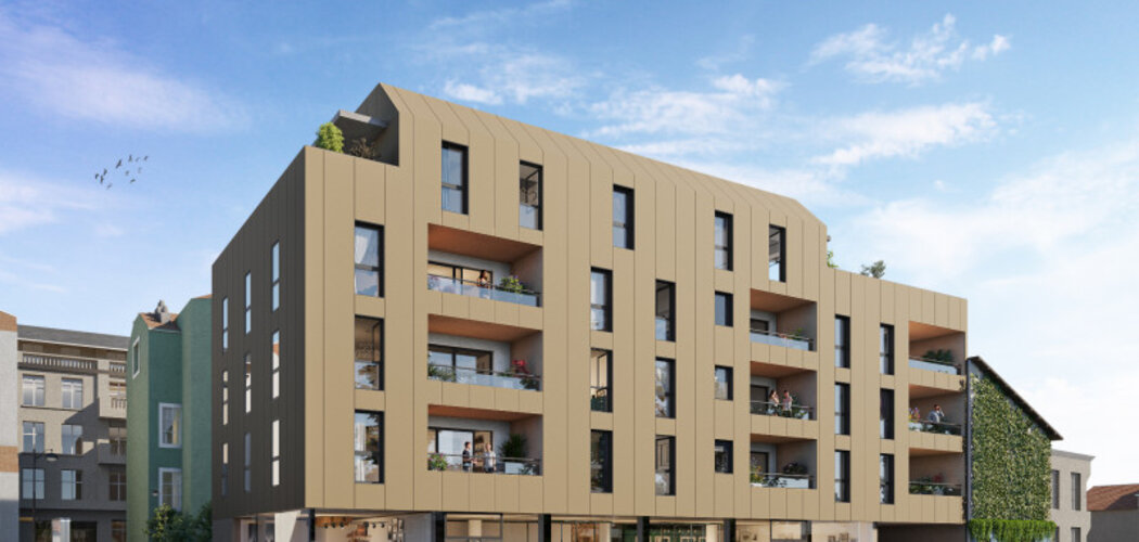 Programme immobilier neuf Allure - Annemasse : 13 appartements neufs T2–T4 et maison sur toit proche du parc de Montessuit (74100) - Référence : 17068