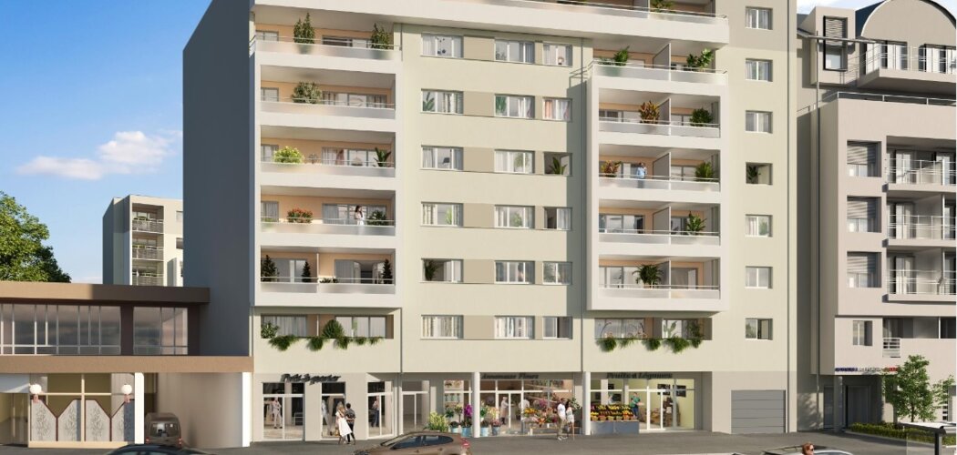 Programme immobilier neuf GENEVE PARC - Annemasse : appartements neufs du 2 au 5 pièces à 100m du tramway (74100) - Référence : 15170