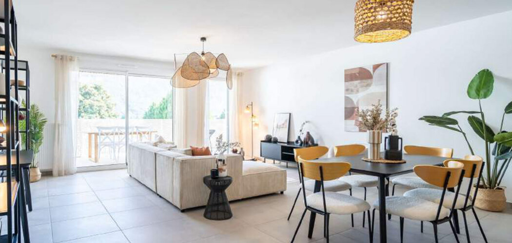 Programme immobilier neuf PARC & CIMES - Annemasse quartier du Brouaz à deux pas  commerces (74100) - Référence : 16217