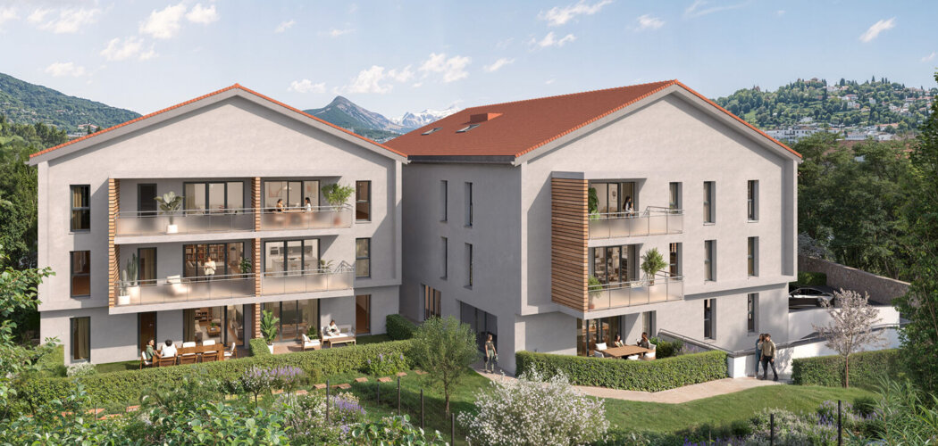 Programme immobilier neuf Le Mermoz - Annemasse résidence contemporaine aux portes de la Suisse (74100) - Référence : 18181