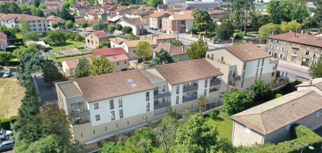 Programme immobilier neuf L'Ansa - Anse résidence neuve face au parc de la Roseraie (69480) - Référence : 17595