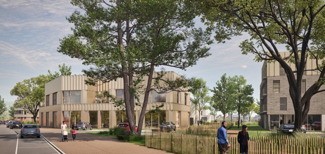 Programme immobilier neuf PETIT PARIS - Anstaing : maisons et appartements neufs en cœur de bourg, entre ville et campagne (59152) - Référence : 15649