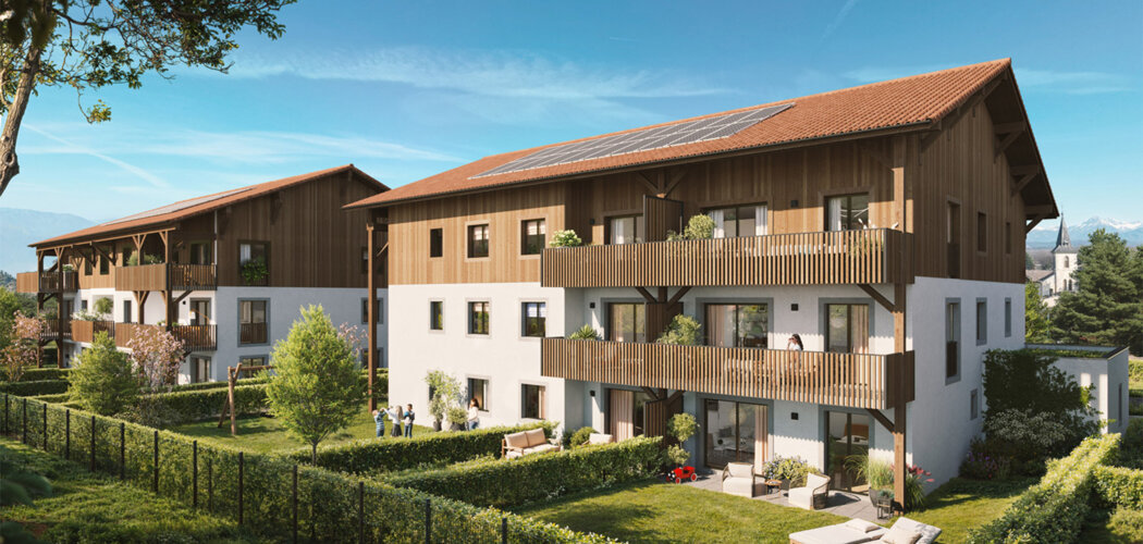 Programme immobilier neuf L'ORIVE - Anthy-sur-Léman proche du Lac Léman (74200) - Référence : 16197