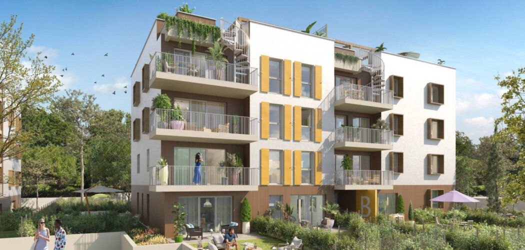 Programme immobilier neuf CLOS ANTIBES - Antibes à 500m des commerces et de la plage (06600) - Référence : 14343