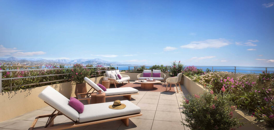 Programme immobilier neuf Nouvelle Vague - Antibes à deux pas des plages (06600) - Référence : 14342